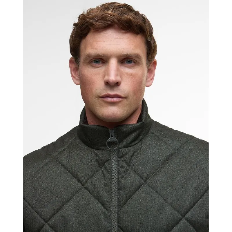Barbour Winter Finn Mens Gilet - Olive Unmissable Deal Today