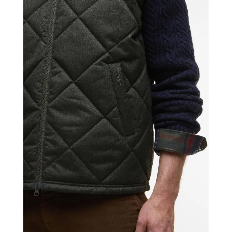 Daily Special Offer Barbour Winter Finn Mens Gilet - Olive