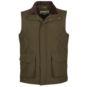Special Deal Frenzy MustHave Deals Barbour Winterdale Quilted Mens Gilet - Dark Olive