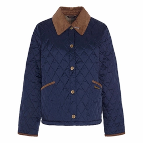 Mega Online Discount Hot Offer Frenzy Barbour 30Th Anniversary Cropped Ladies Liddesdale Jacket - Navy/Classic