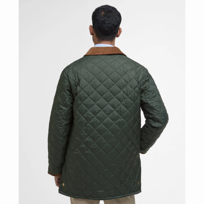 Shop Smart Save Big Price Drop Barbour 30Th Anniversary Liddesdale Quilted Mens Jacket - Olive