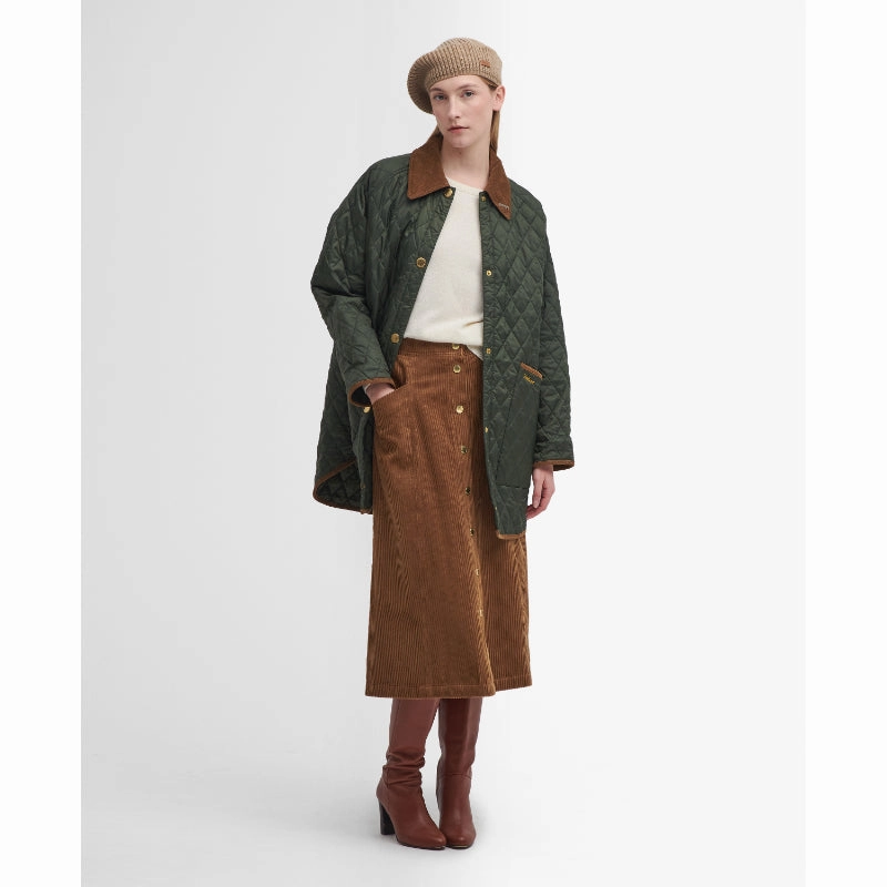 Clearance Event Barbour 30Th Anniversary Oversized Ladies Liddesdale Jacket - Olive/Classic