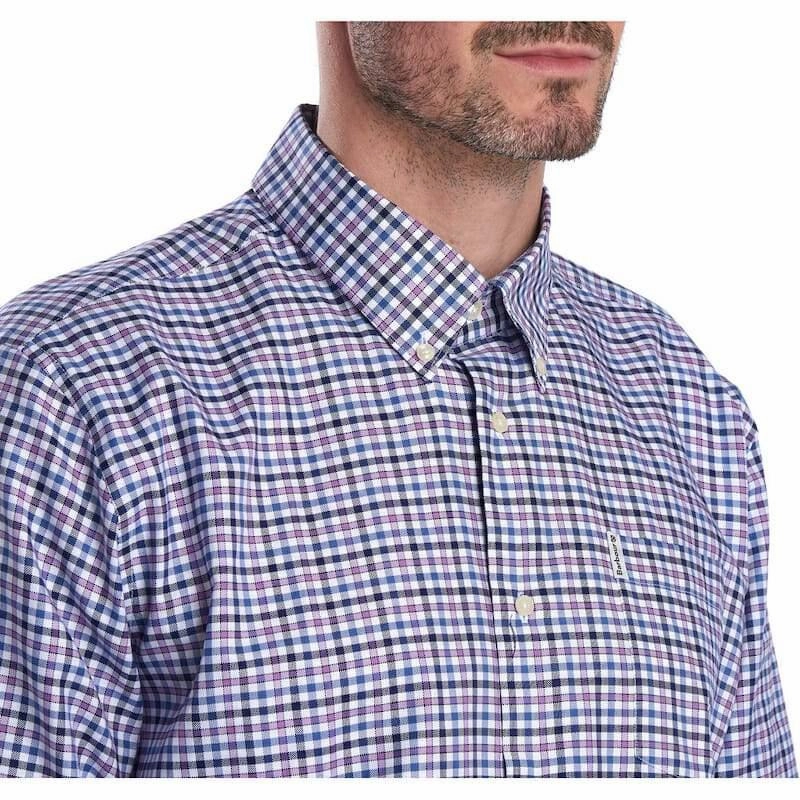 Gift Ideas Galore Barbour Agden Regular Fit Mens Shirt - Heather