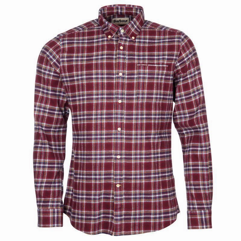 Barbour Alderton Tailored Mens Shirt - Ruby Shop Smart Save Deal Frenzy Today