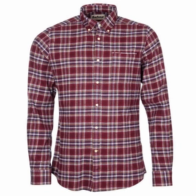 Barbour Alderton Tailored Mens Shirt - Ruby Shop Smart Save Deal Frenzy Today