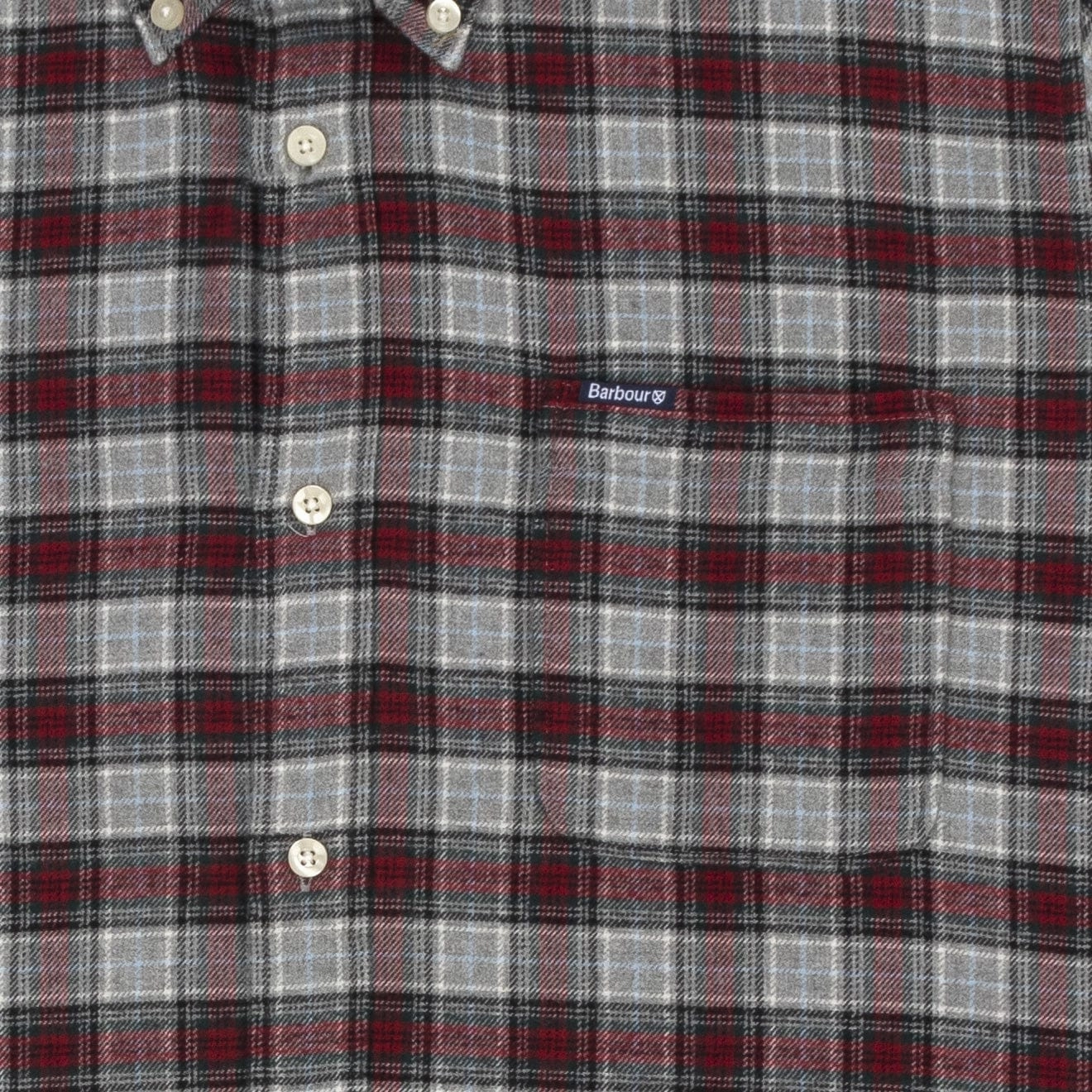 Gift Ideas Galore Big Hot Sale Barbour Alderton Tailored Shirt Grey Marl