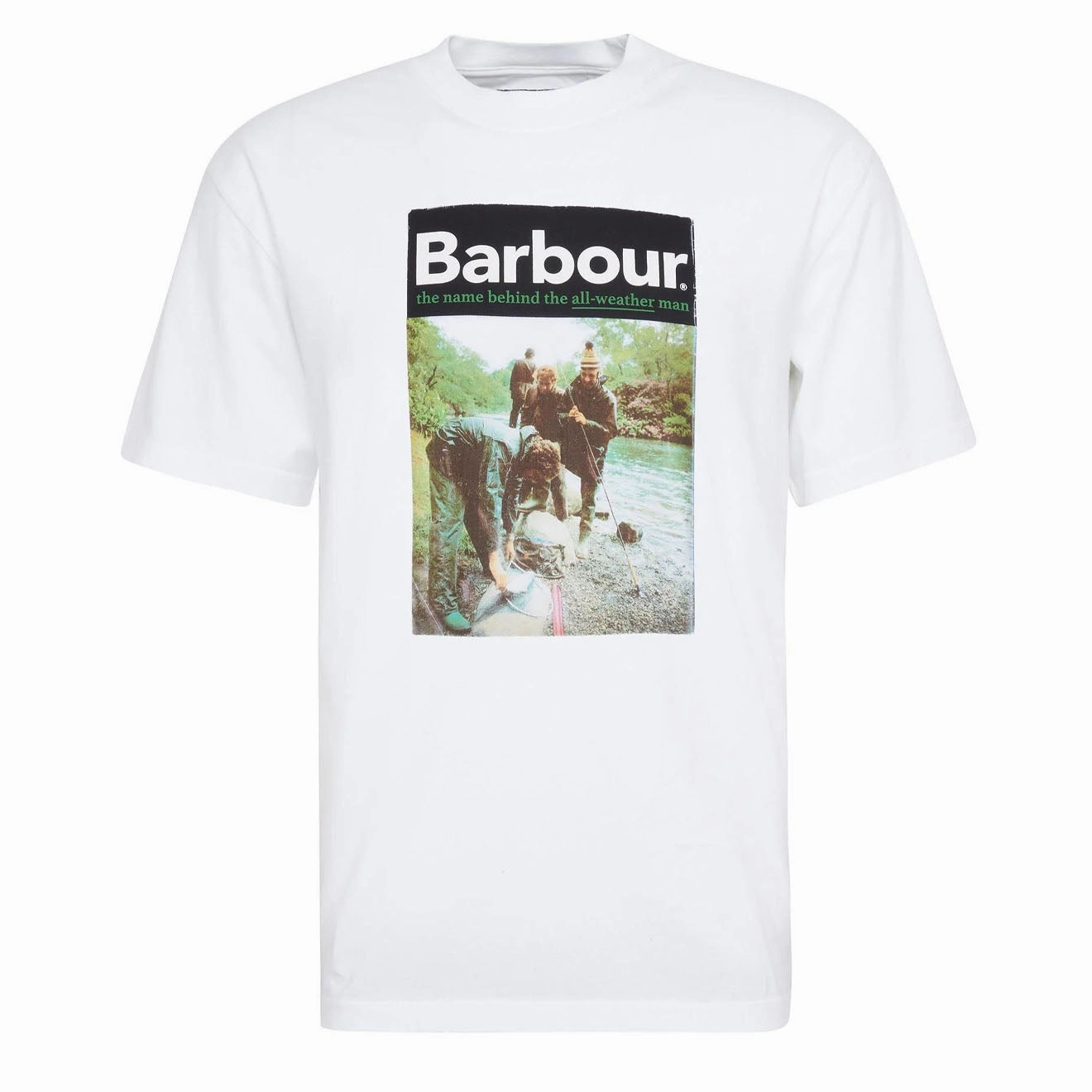 Flash Sale Alert Barbour All-Weather Graphic Fit T-Shirt White