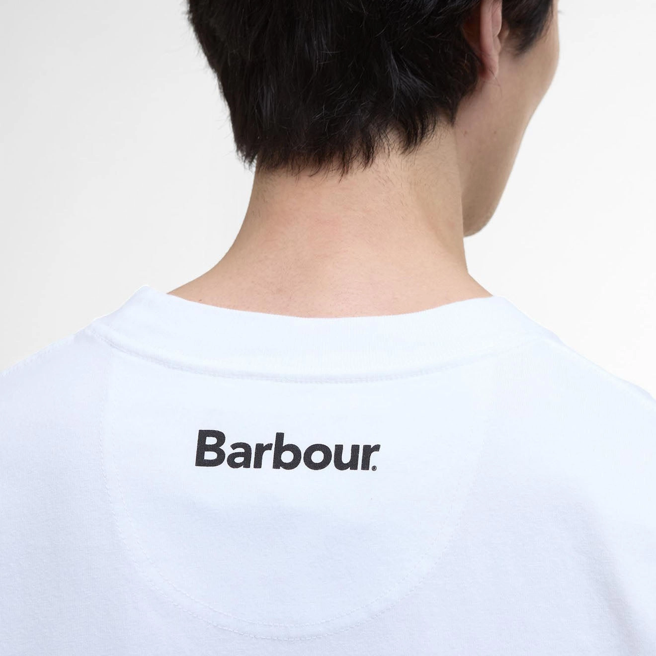 Exclusive Online Deal Barbour All-Weather Graphic Fit T-Shirt White