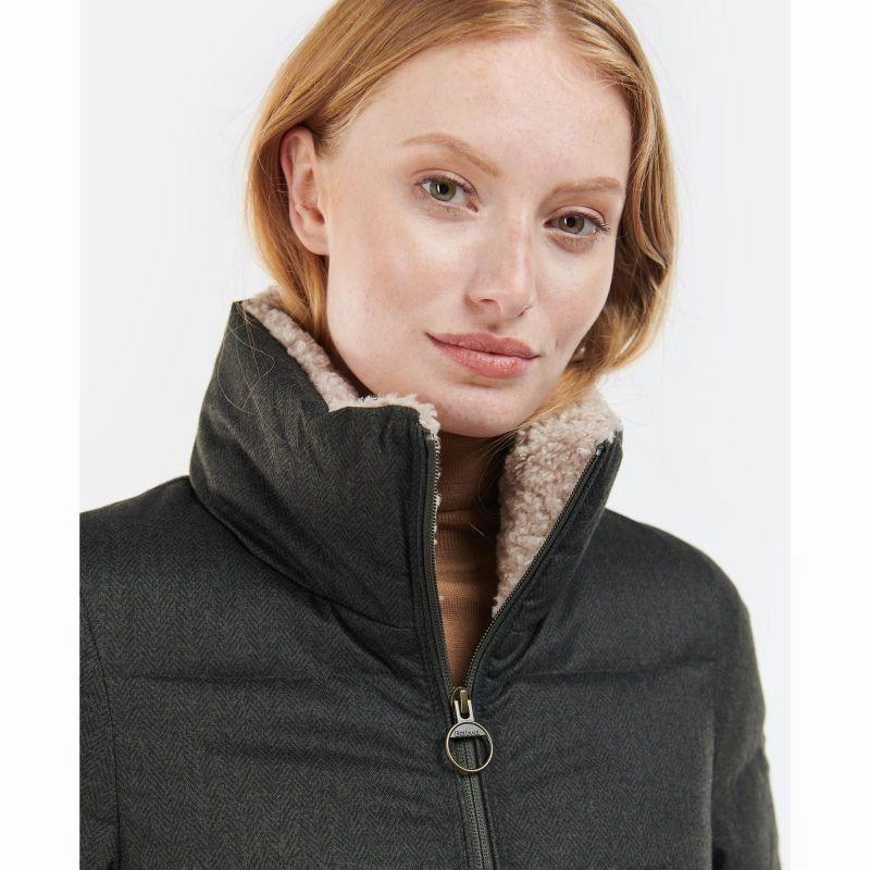 Sweet Deal Today Grab Todays Deal Barbour Allium Ladies Quilted Jacket - Olive