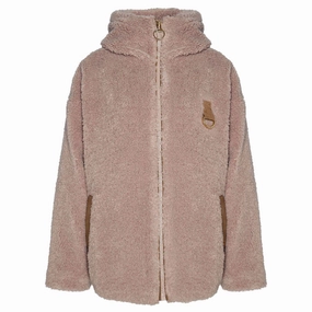 Barbour Amber Ladies Fleece Jacket - Natural/Light Sand/Dark Navy Special Price Today Sweet Deal Inside