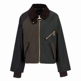 Barbour Arlene Ladies Wax Jacket - Beech/Ancient Tartan Shop the Savings