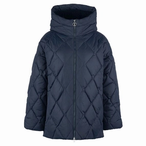 Hot Clearance Now Shop the Savings Now Barbour Aster Ladies Quilted Jacket - Dark Navy