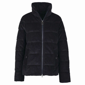 Limited Stock Alert Special Online Offer Barbour Aubrey Ladies Quilted Jacket - Dark Navy