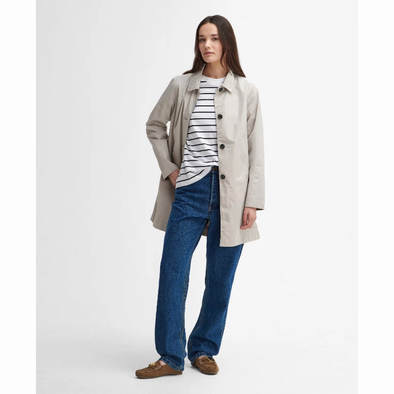 Hot Sale Frenzy Barbour Babbity Ladies Waterproof Jacket - Mist/Dress