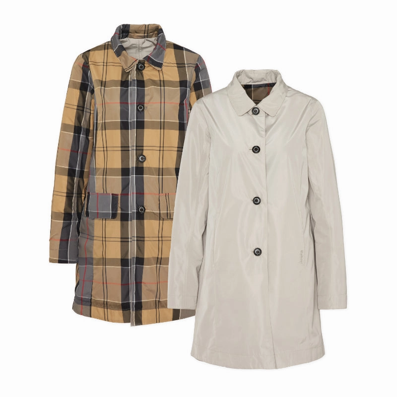 Barbour Babbity Ladies Waterproof Jacket - Mist/Dress Hot Offer Event Gift Ideas Galore