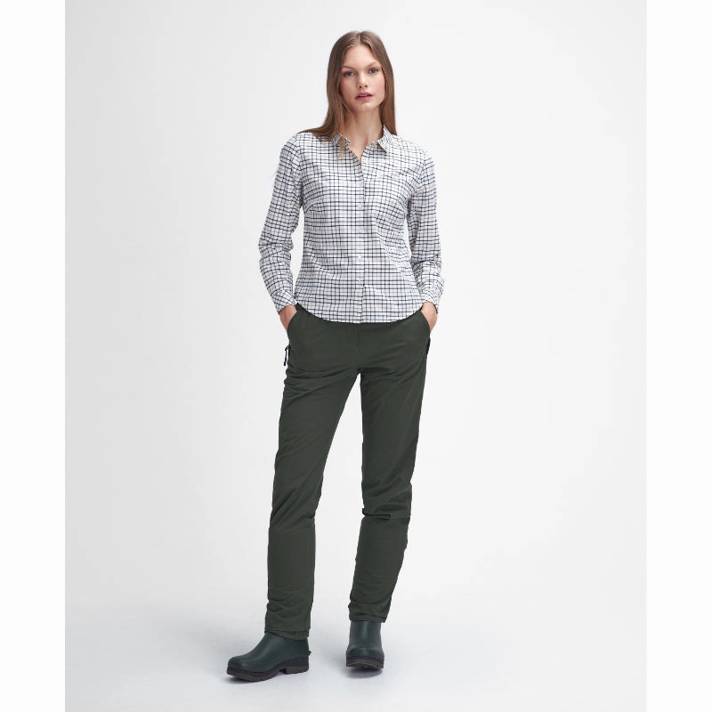 Barbour Beaconsfield Active Waterproof Ladies Trousers - Olive Save Big Online
