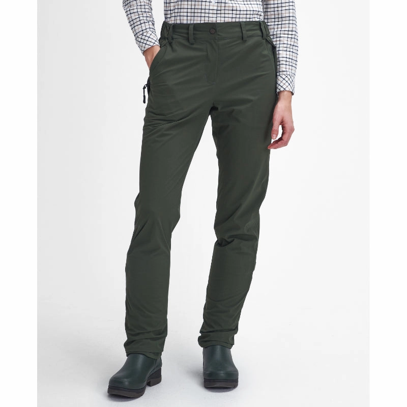 Barbour Beaconsfield Active Waterproof Ladies Trousers - Olive Sweet Deal Today Special Price Today