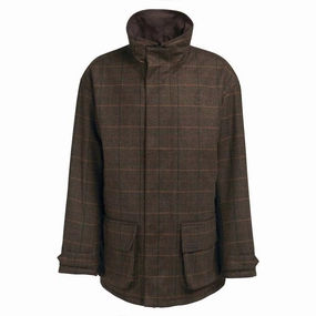 Barbour Beaconsfield Tweed Mens Jacket - Burnhill Brown Check Hot Pick of the Day
