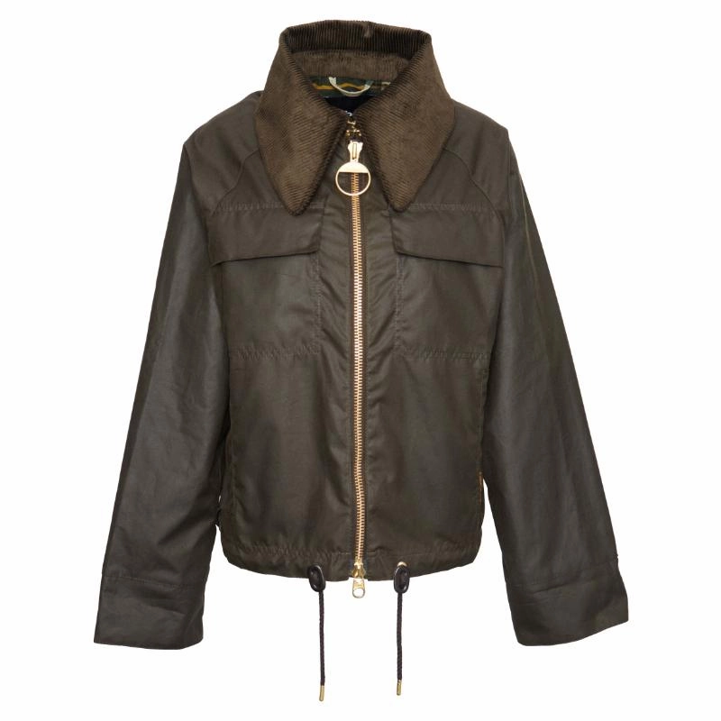 Mega Discount Event Barbour Beauly Ladies Wax Jacket - Olive/Ancient