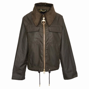Mega Discount Event Barbour Beauly Ladies Wax Jacket - Olive/Ancient