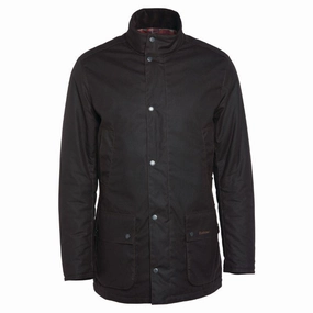 Unmissable Deal Today Barbour Bedale Mens Wax Mac Jacket - Rustic