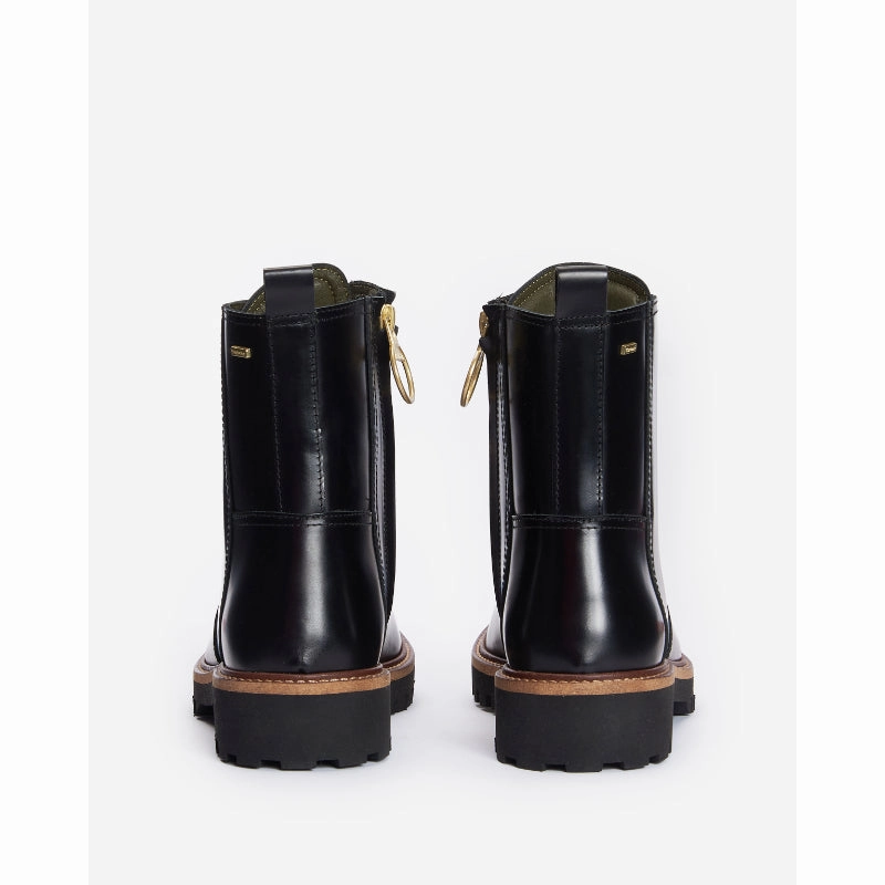 Perfect Gift Sale Exclusive Savings Event Barbour Blake Hiker Ladies Leather Boot - Black Polido