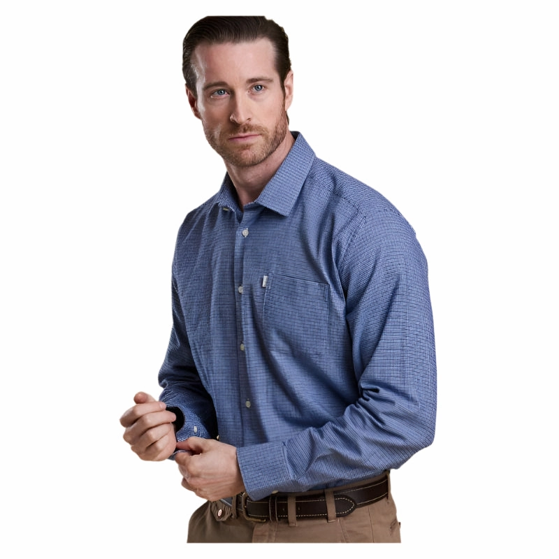 Shop Grab Offer Sweet Deal Inside Barbour Bowness Check Mens Shirt - Navy