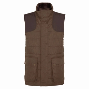 Dont Miss Big Savings Barbour Bradford Mens Gilet - Dark Sand