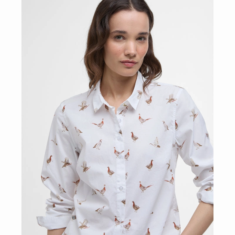 Barbour Brambles Ladies Shirt - Multi Grab It Before Gone Best Deal Today