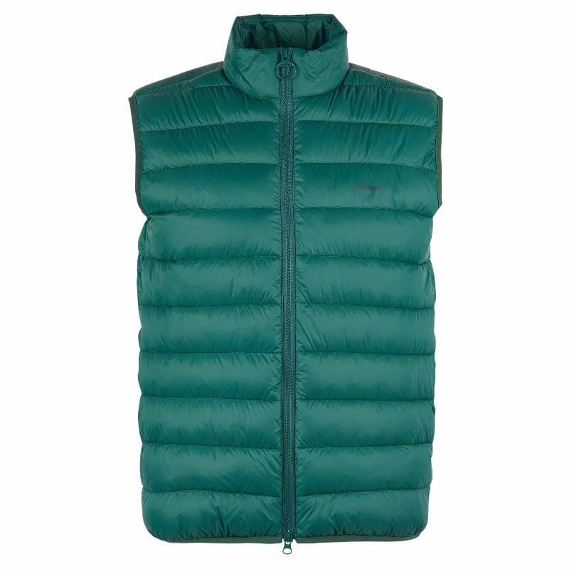 Barbour Bretby Mens Gilet - Washed Green Sweet Deal Today