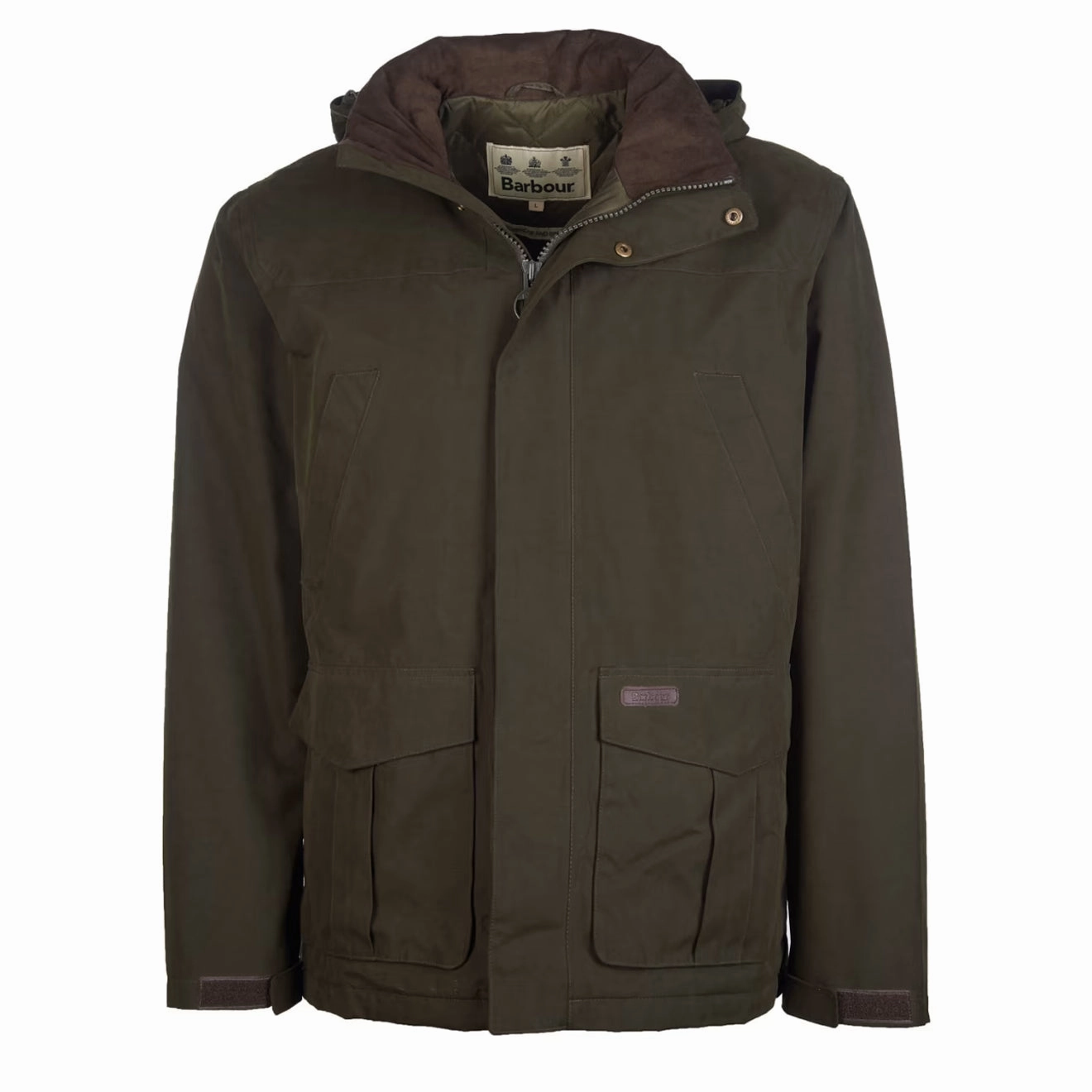 Mega Online Discount Barbour Brockstone Jacket Dark Olive