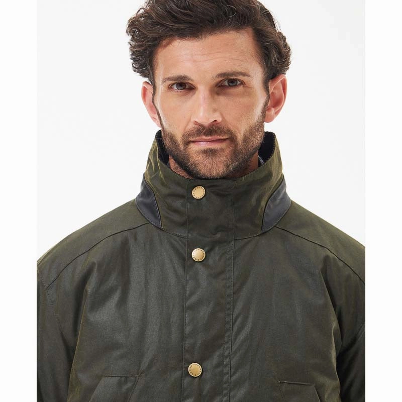 Today Only Offer Flash Sale Now Barbour Brockstone Mens Wax Jacket - Archive Olive