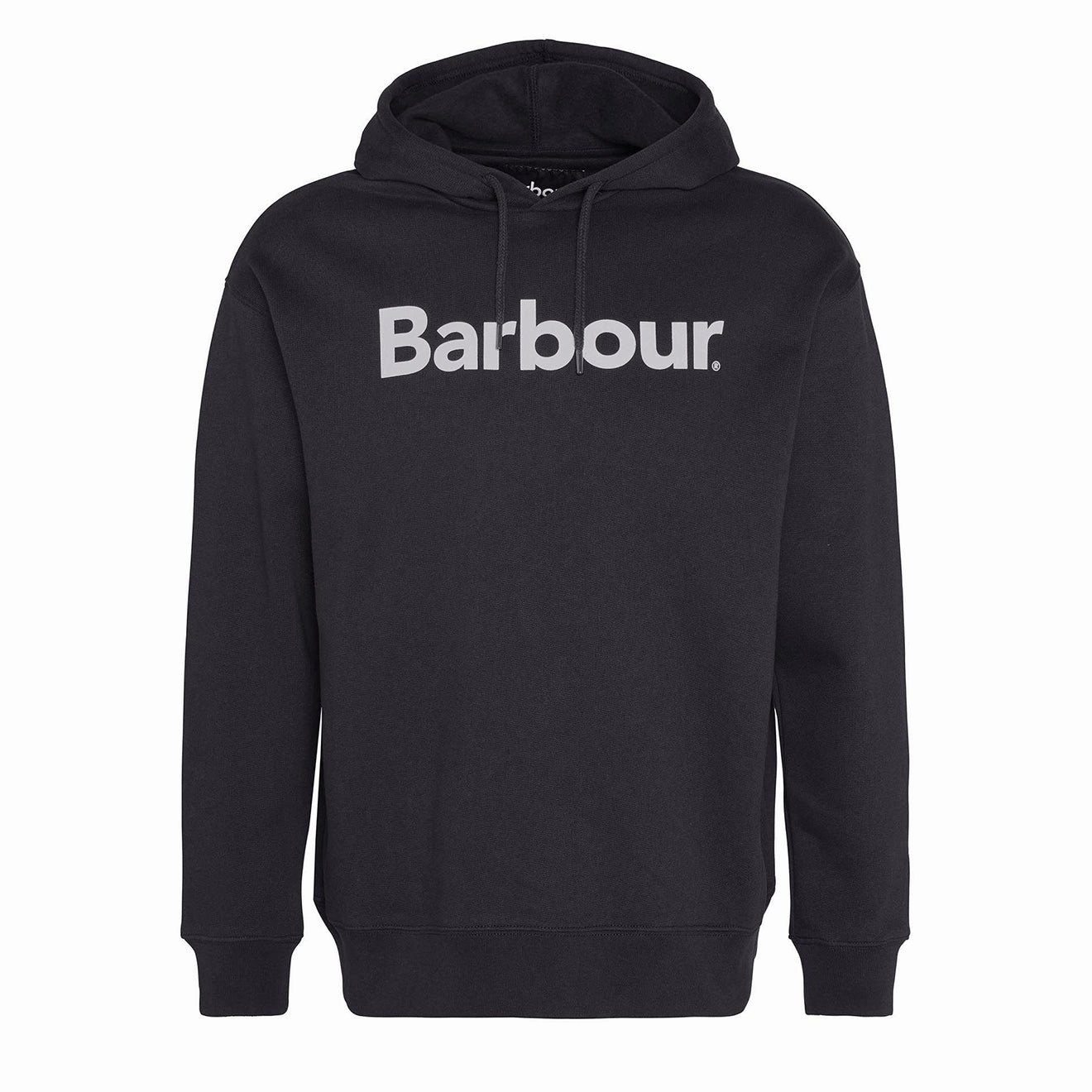 Special Price Today Barbour Brushed Nicholas Os Hoodie Black