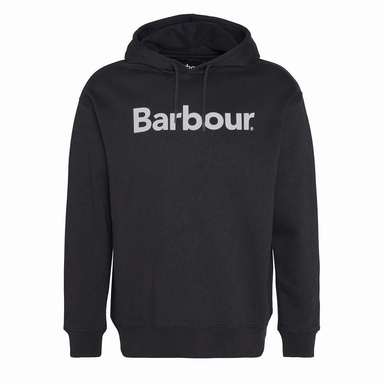 Special Price Offer Barbour Brushed Nicholas Os Hoodie Black
