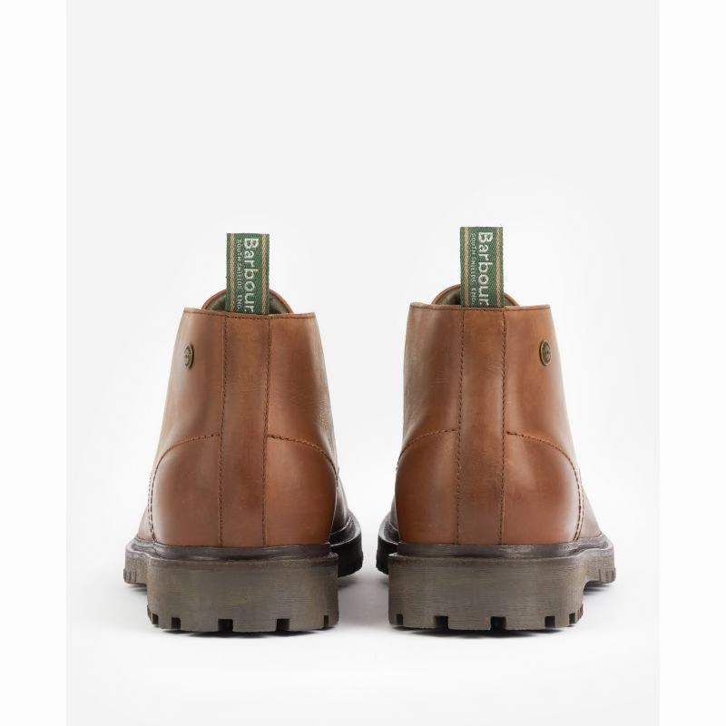 Barbour Cairngorm Mens Waterproof Chukka Boot - Timber Tan Weekend Flash Offer Today Only Special