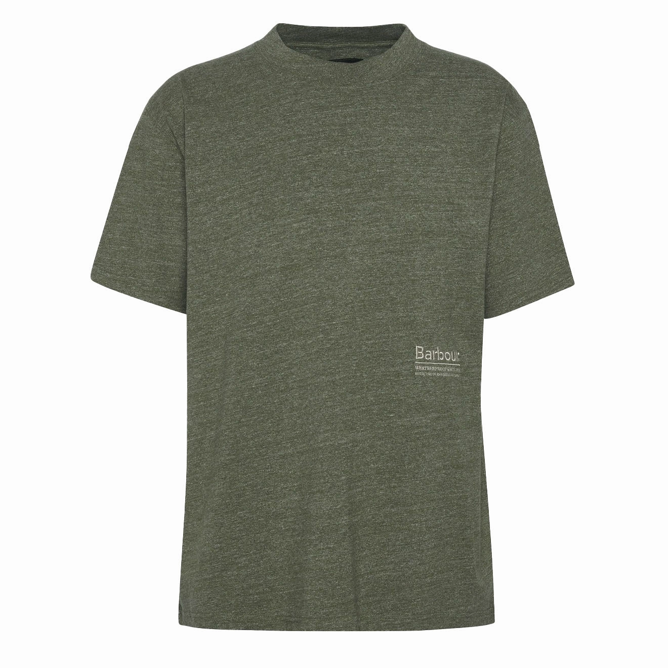 Hot Offer Inside Flash Deal Today Barbour Calton Linen Blend Fit T-Shirt Burnt Olive