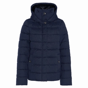 Barbour Camellia Puffer Ladies Jacket - Dark Navy Special Surprise Sale