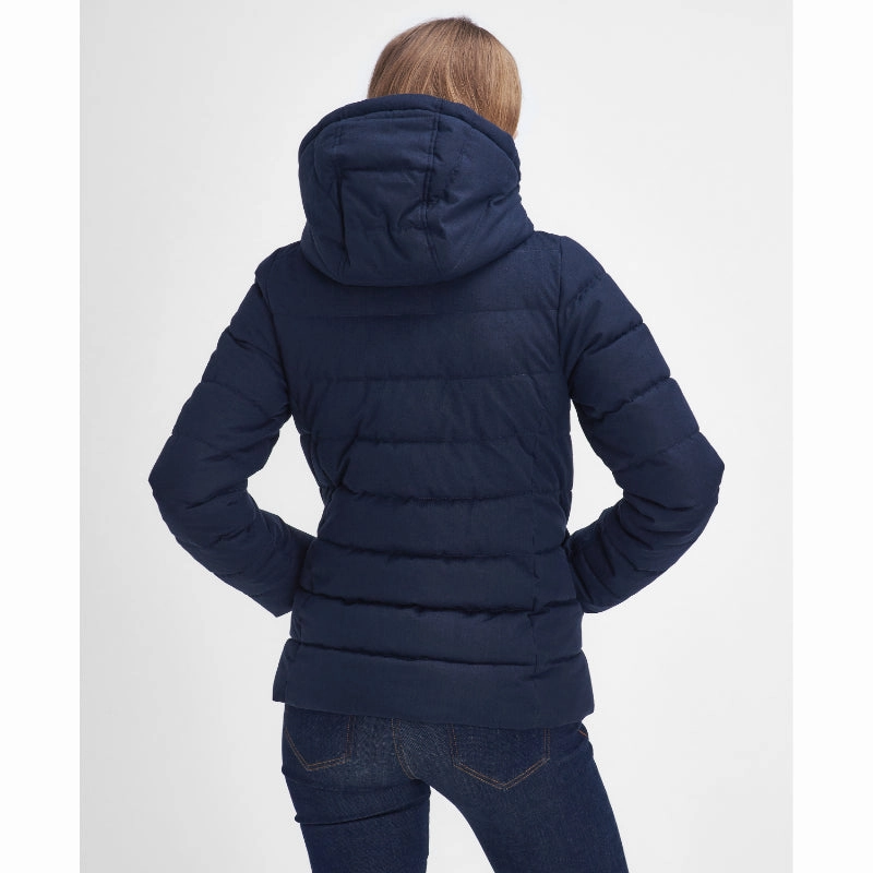 Barbour Camellia Puffer Ladies Jacket - Dark Navy Biggest Savings Now Special Online Offer