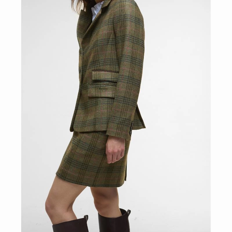 Last Chance Offer Barbour Carlby Ladies Tailored Jacket - Arabesque/Brown