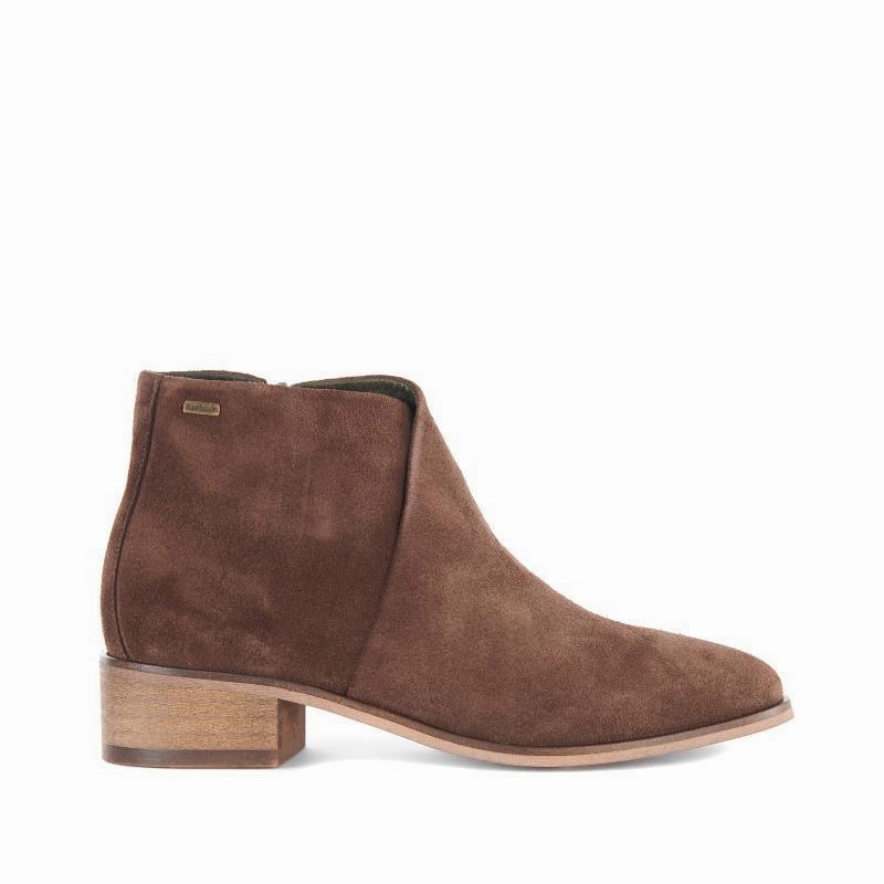 Barbour Caryn Ladies Ankle Boot - Choco Suede Big Savings Event