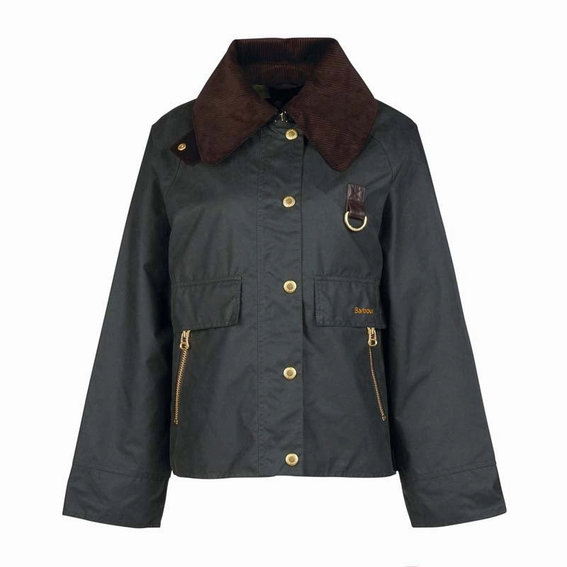 Barbour Catton Ladies Wax Jacket - Sage/Ancient Save Big Online Price Slash Today