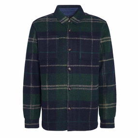 Trending Now Discount Barbour Chapter Tailored Check Overshirt Green Loch Tartan