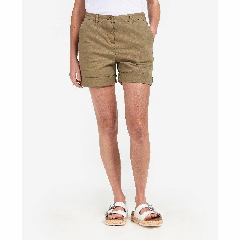 MustHave Gift Ideas Barbour Chino Ladies Shorts - Khaki
