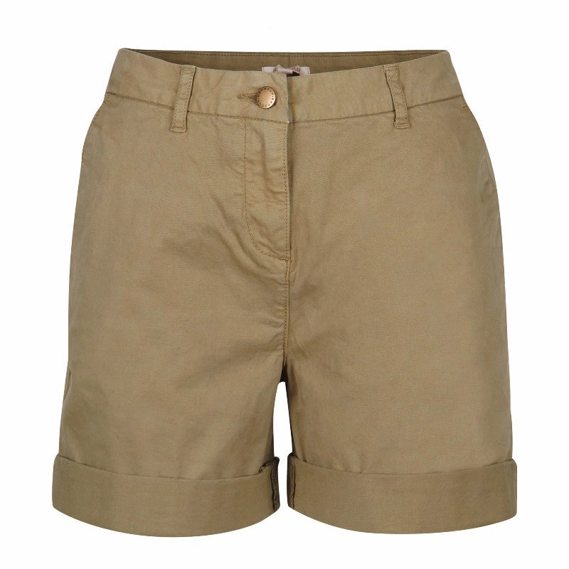 Barbour Chino Ladies Shorts - Khaki Shop Now Save Grab Your Hot Pick