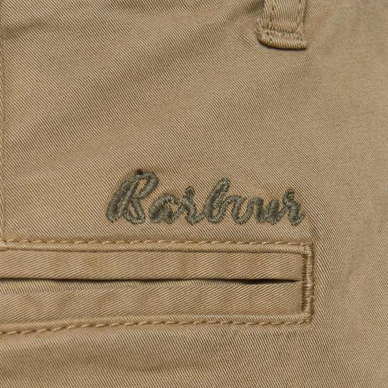 Barbour Chino Ladies Shorts - Khaki Limited Time Discount Save More Now