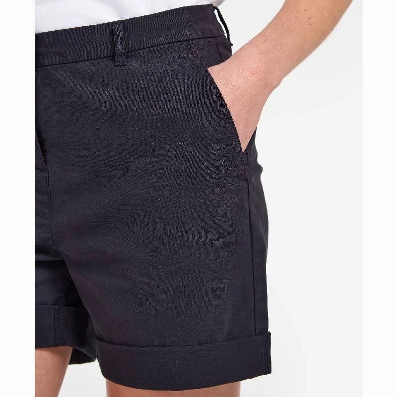 Steal Todays Offer Barbour Chino Ladies Shorts - Navy