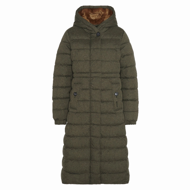 Barbour Clarence Puffer Ladies Jacket - Olive Grab Your Hot Pick Daily Special Offer