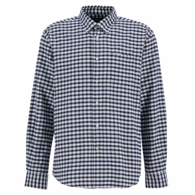 Barbour Colderham Regular Mens Checked Shirt - Navy MustHave Items