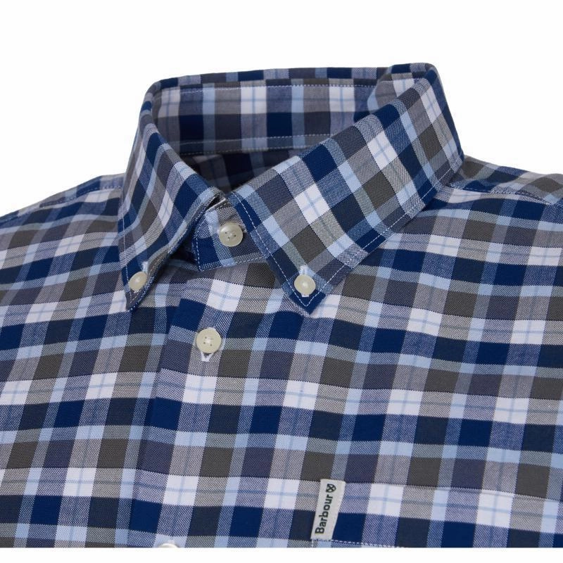 Limited Offer Alert Flash Offer Today Barbour Country Check 15 Mens Regular Fit Shirt - Olive