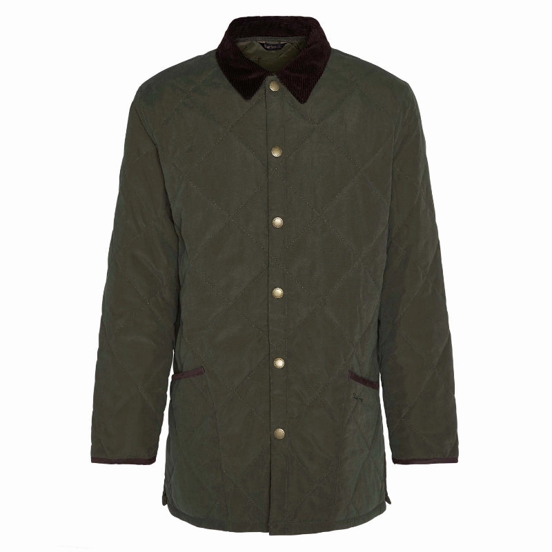 Clearance Steal Today Flash Sale Now Barbour Country Liddesdale Quilted Mens Jacket - Olive